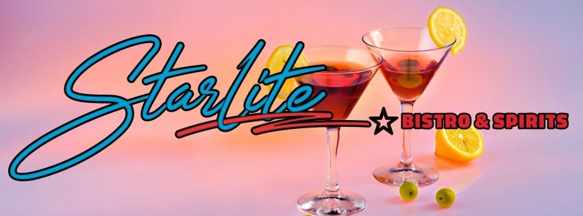 Starlite Bistro & Spirits signature martinis